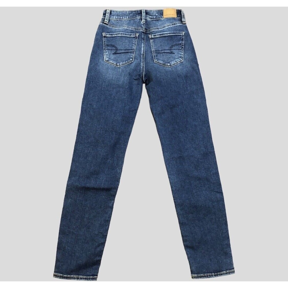 American Eagle 🦅 Women Denim Jeans Hi Rise Jegging - Picture 2 of 10